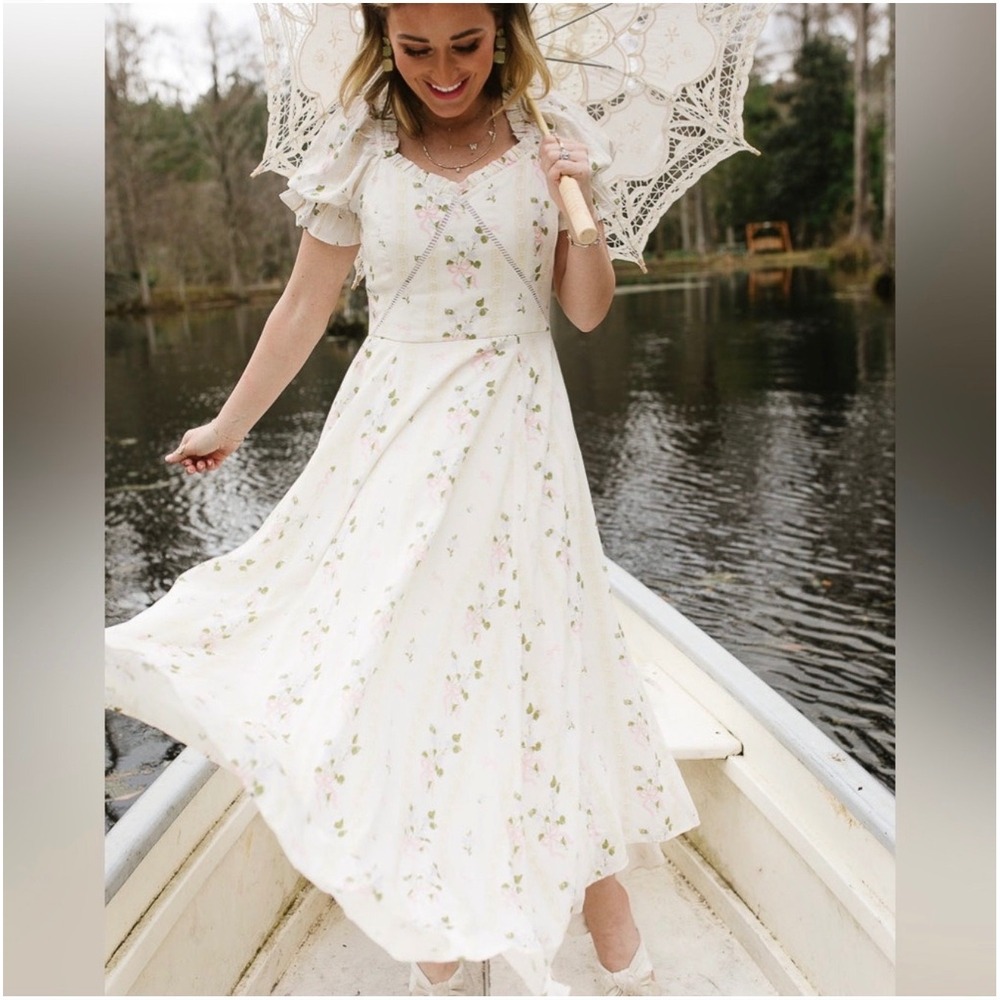 NWT Ivy City Co cottage dress floral XL wedding bridal feminine coquette‎ girly